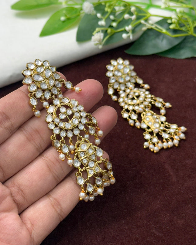 Kundan Earrings 108168