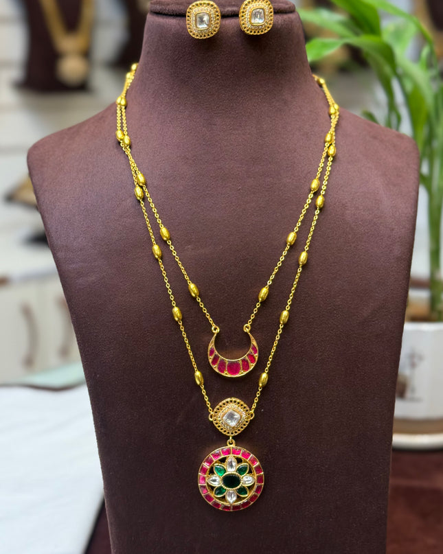 Kundan Neck Set 108173