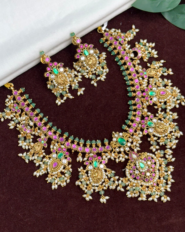Kundan Neck Set 108199