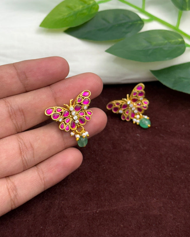 Kundan Earrings 108306