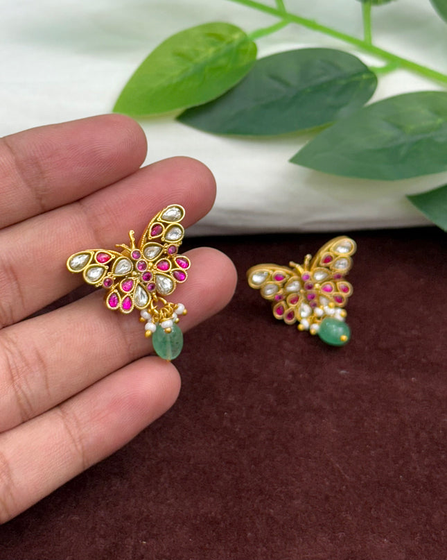 Kundan Earrings 108306