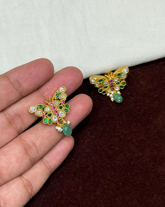 Kundan Earrings 108306