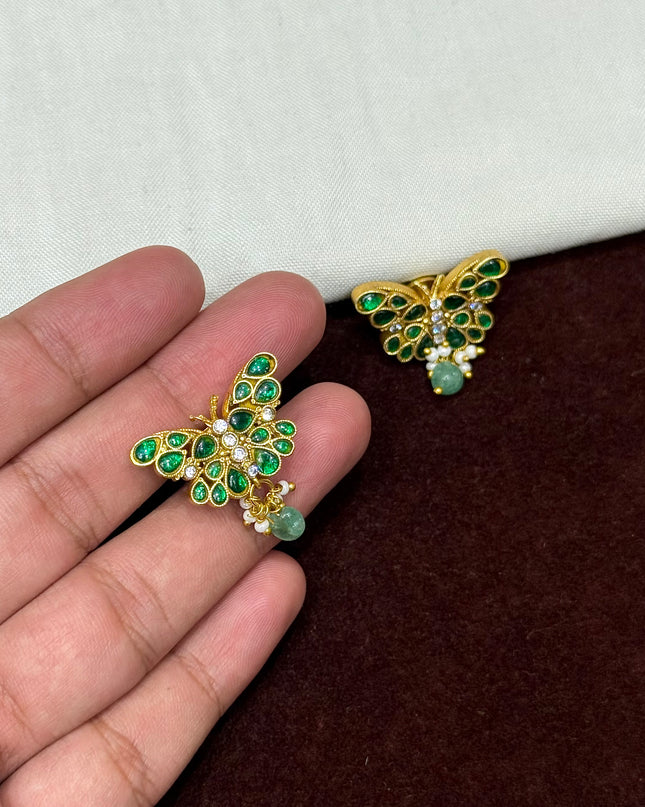 Kundan Earrings 108306