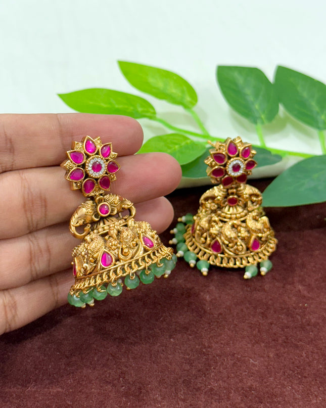Kundan Earrings 108318