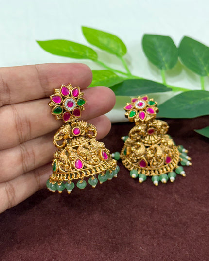 Kundan Earrings 108318