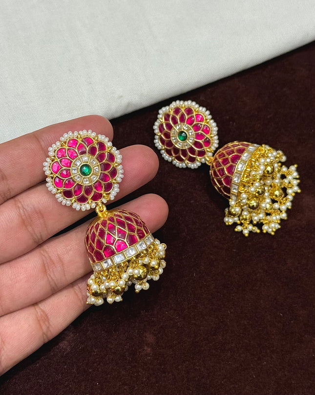 Kundan Earrings 108340