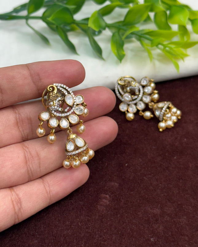 92.5 Silver Earrings 108386