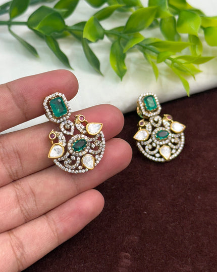 92.5 Silver Earrings 108388