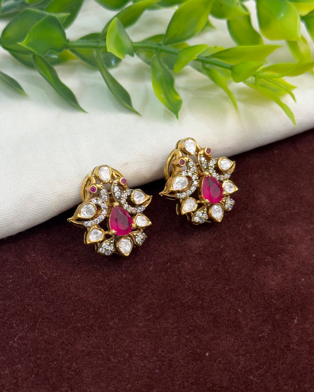 92.5 Silver Earrings 108388