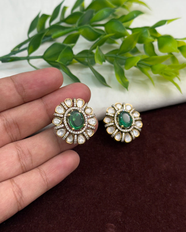92.5 Silver Earrings 108389