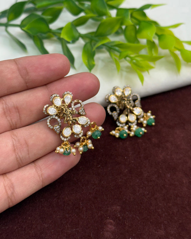 92.5 Silver Earrings 108391