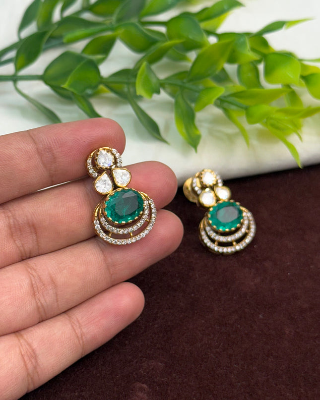 92.5 Silver Earrings 108393