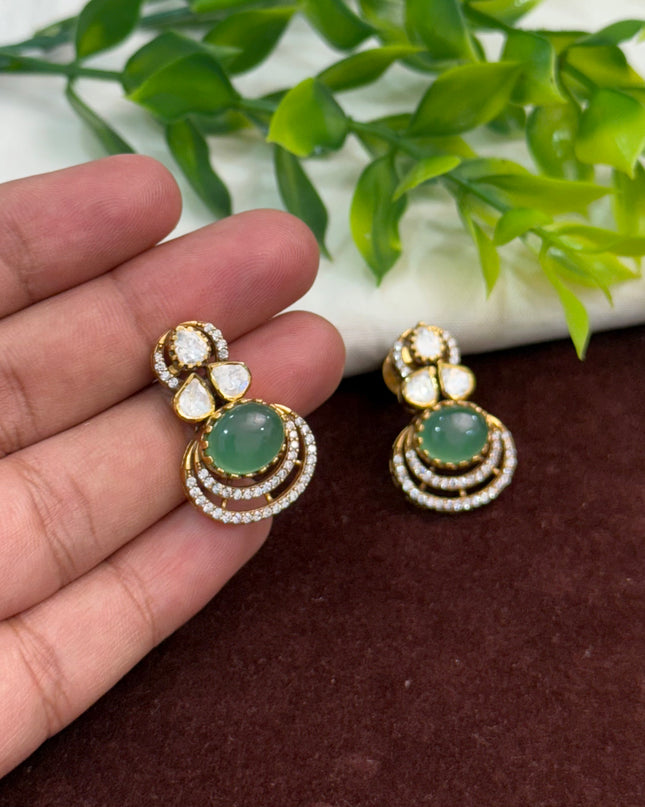92.5 Silver Earrings 108393