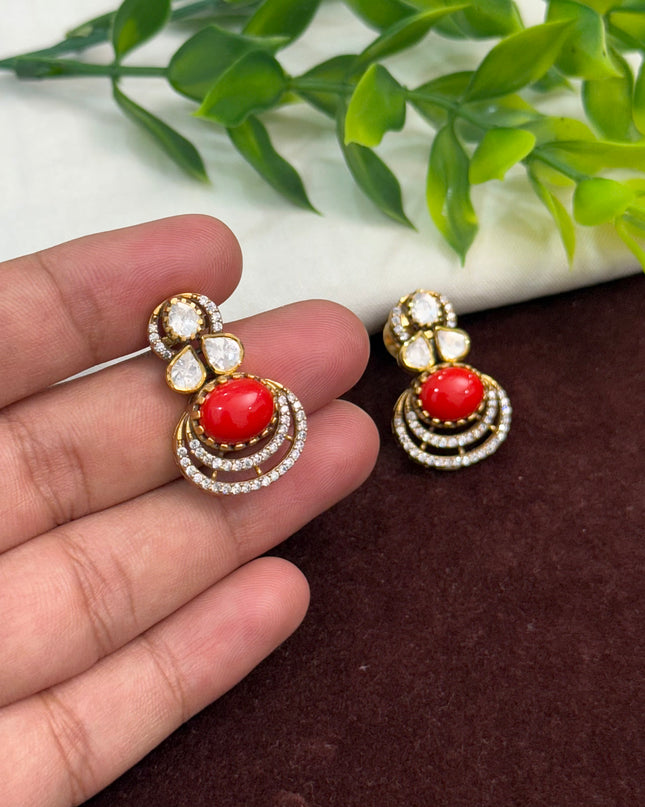 92.5 Silver Earrings 108393
