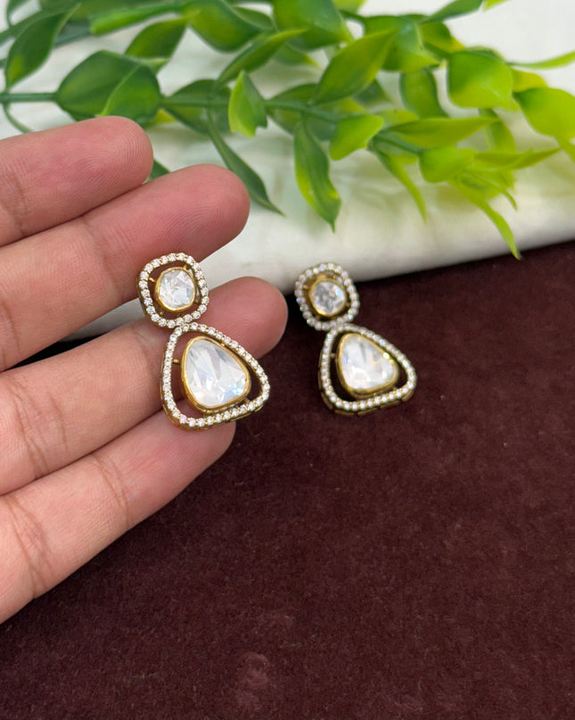 92.5 Silver Earrings 108396