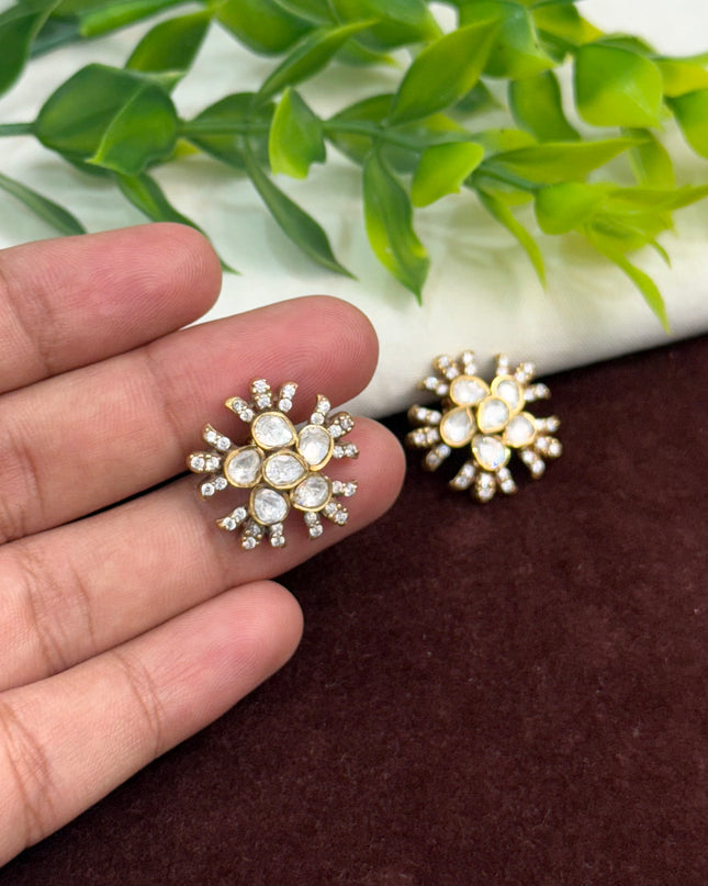 92.5 Silver Earrings 108397