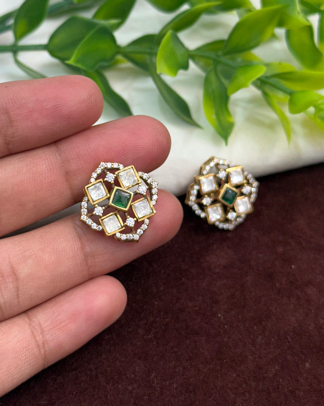 92.5 Silver Earrings 108398