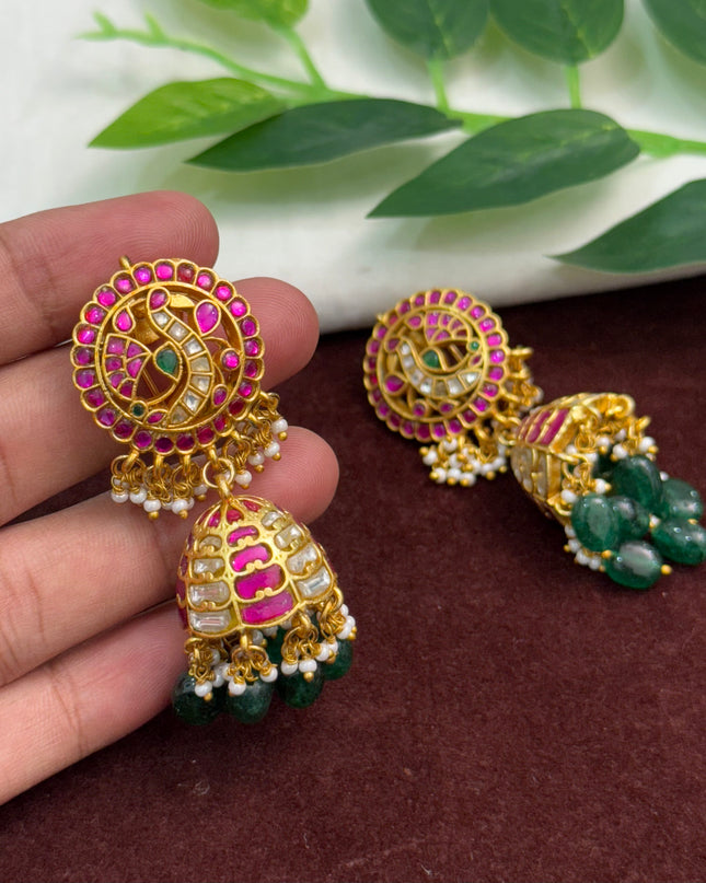 Kundan Earrings 108415