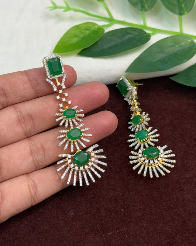 CZ Earrings 108419