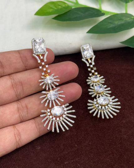CZ Earrings 108419