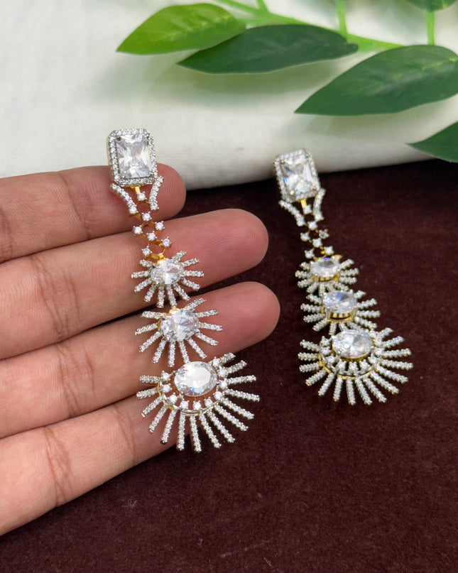 CZ Earrings 108419