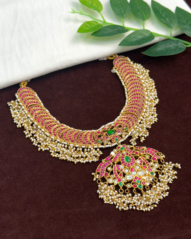 Kundan Neck Set 108424