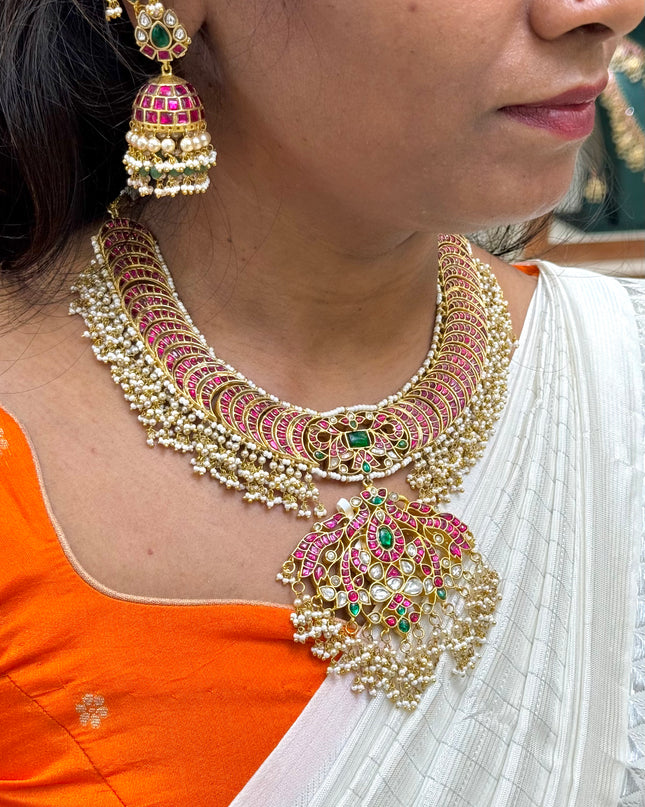 Kundan Neck Set 108424