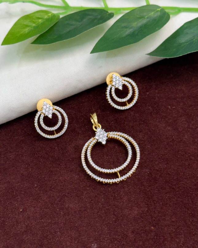 CZ Pendent Set 108458