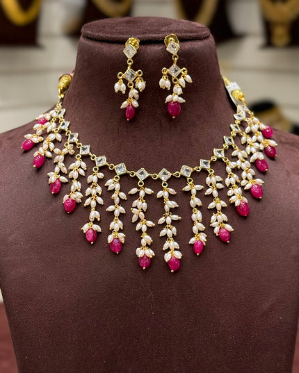 Polki Neck Set 108586