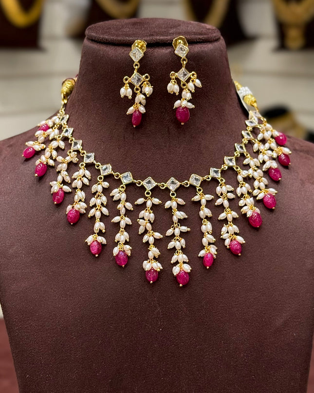 Polki Neck Set 108586