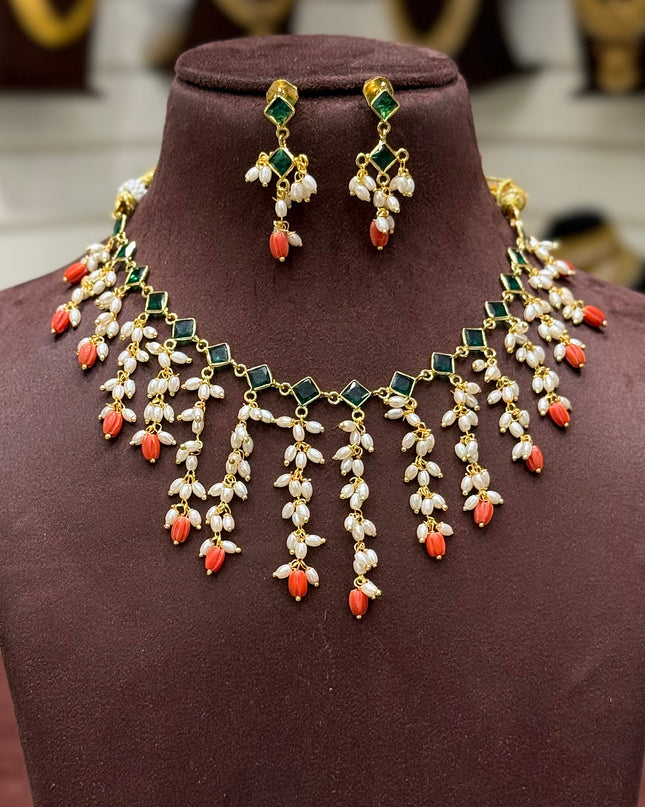 Polki Neck Set 108586