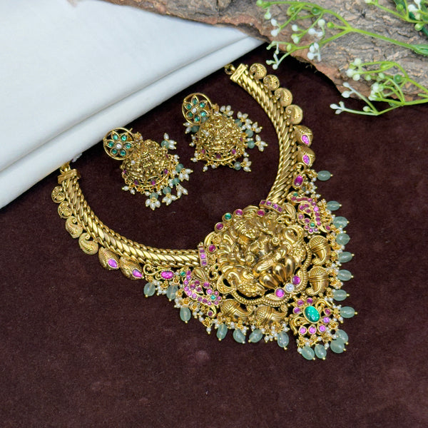 Kundan Neck Set 108611