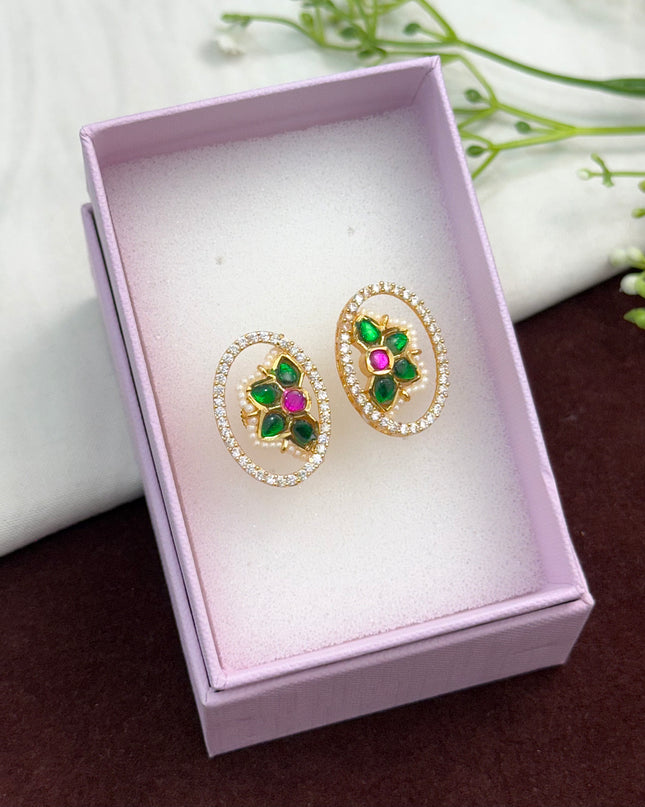 Kundan Studs 108619
