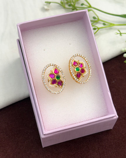 Kundan Studs 108619