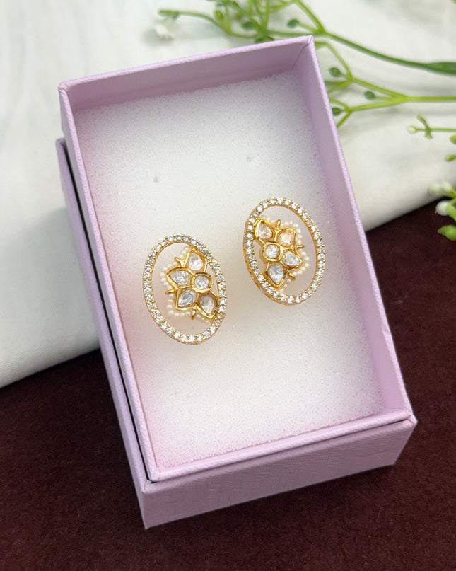 Kundan Studs 108619