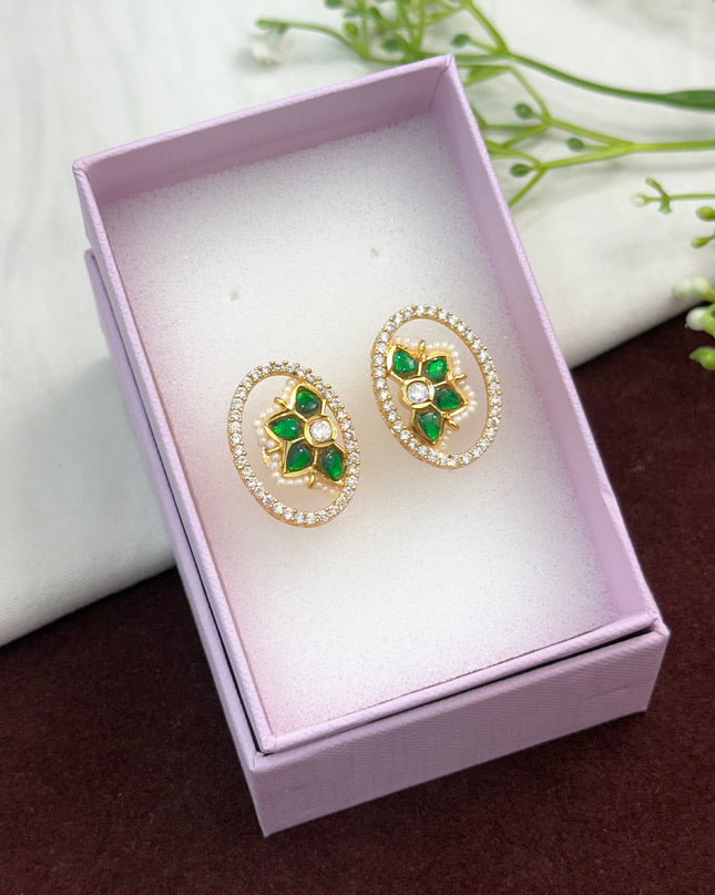 Kundan Studs 108619