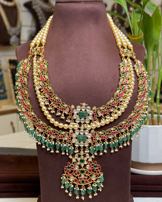 Kundan Neck Set 108674