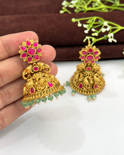 Kundan Earrings 108661