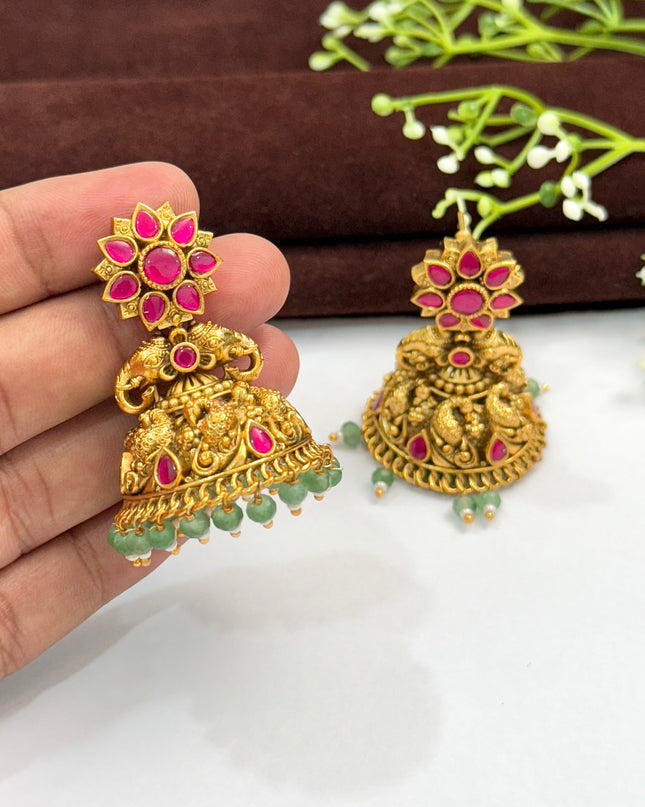 Kundan Earrings 108661