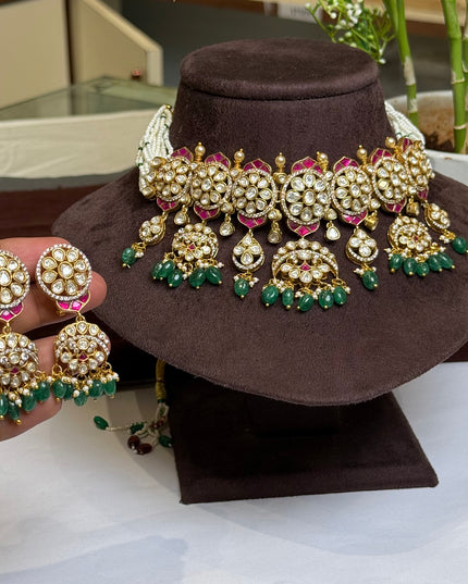 Kundan Neck Set 108678