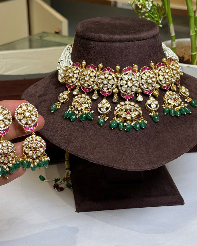 Kundan Neck Set 108678