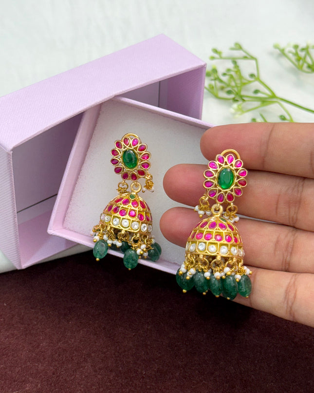 Kundan Earrings 108685