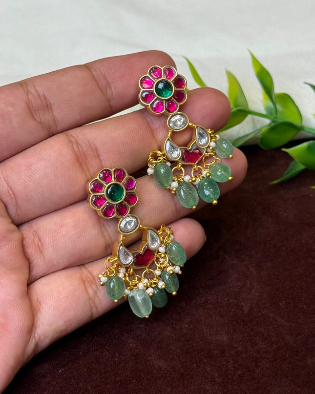 Kundan Earrings 108712