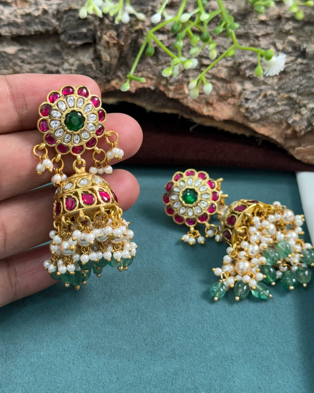 Kundan Earrings 108742