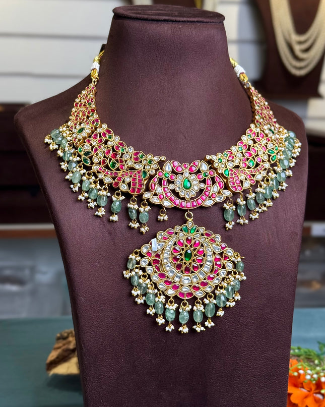 Kundan Neck Set 108746