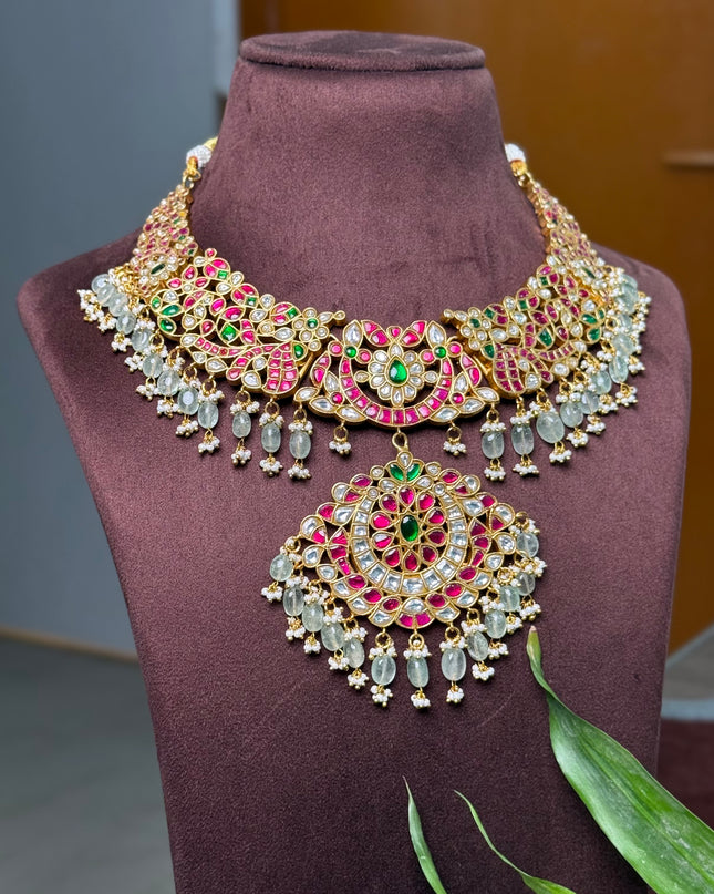 Kundan Neck Set 108746