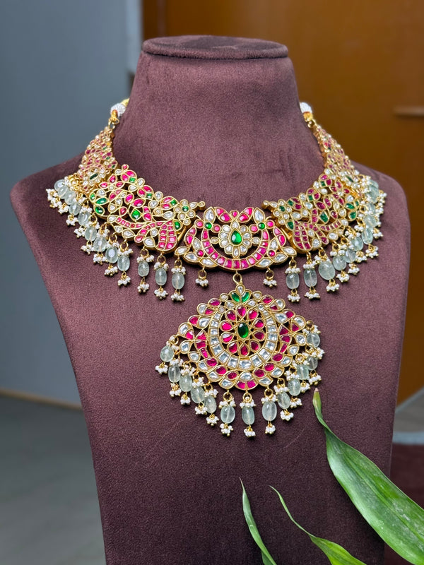Kundan Neck Set 108746
