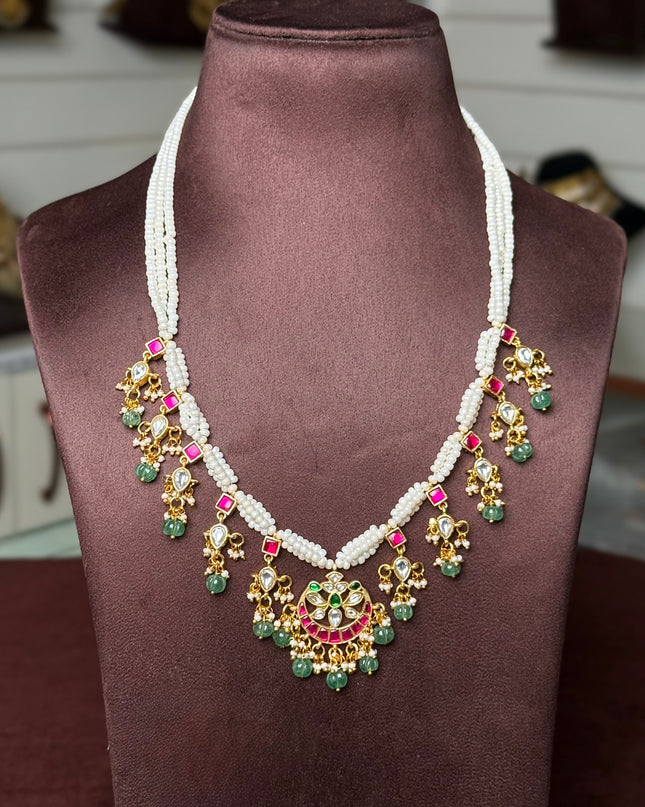 Kundan Neck Set 108747
