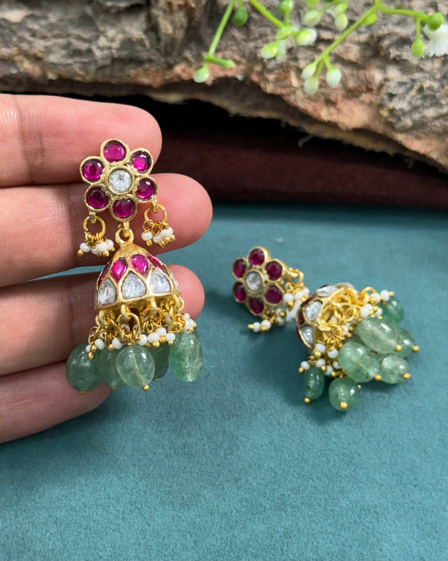 Kundan Earrings 108749