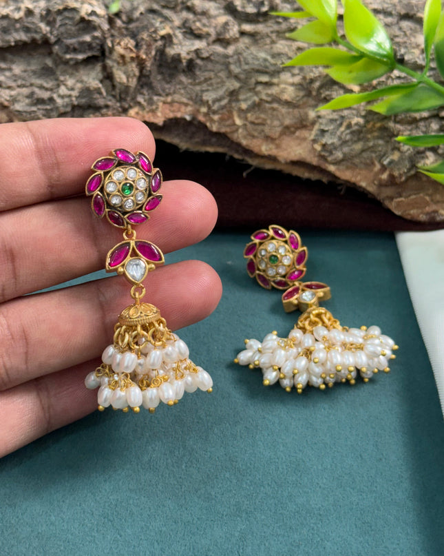 Kundan Earrings 108750
